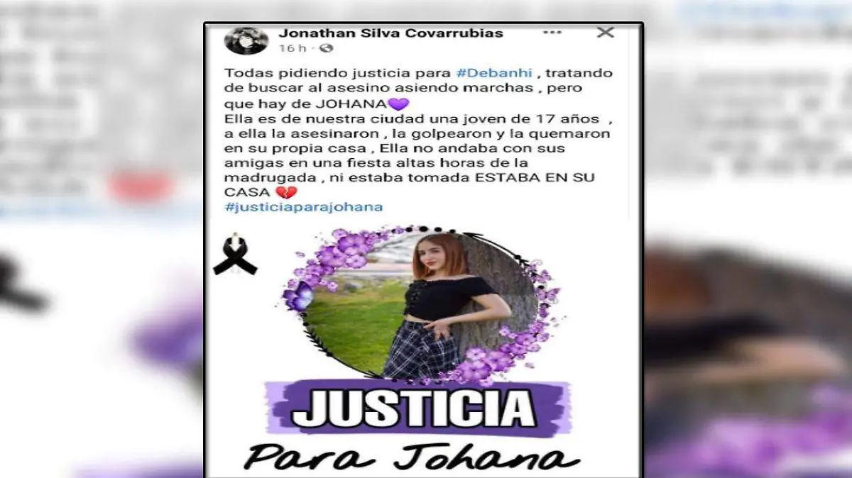 justicia para johana